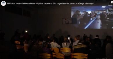 NASA-in rover sletio na Mars-krater Jezero: Općina Jezero u BiH organizovala javno praćenje slijetanja