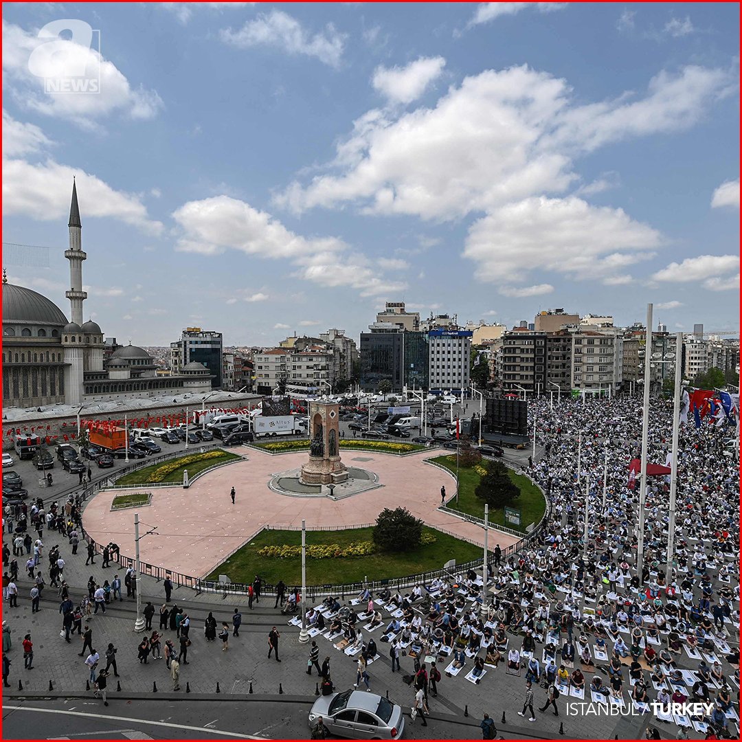 Istanbul, trg Taksim, godišnjica osvajanja