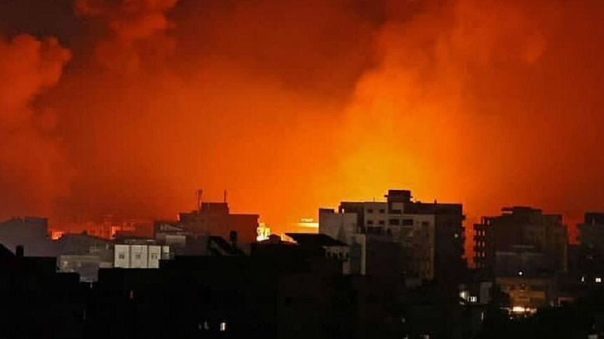 Izrale, bombardovanje, zgrada Hamasa