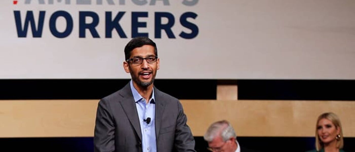 Google CEO Sundar Pichai: 'Work is no longer just a place'