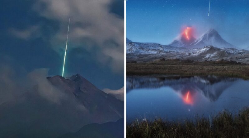 Meteor, Vulkan, Merapi, Indonezija
