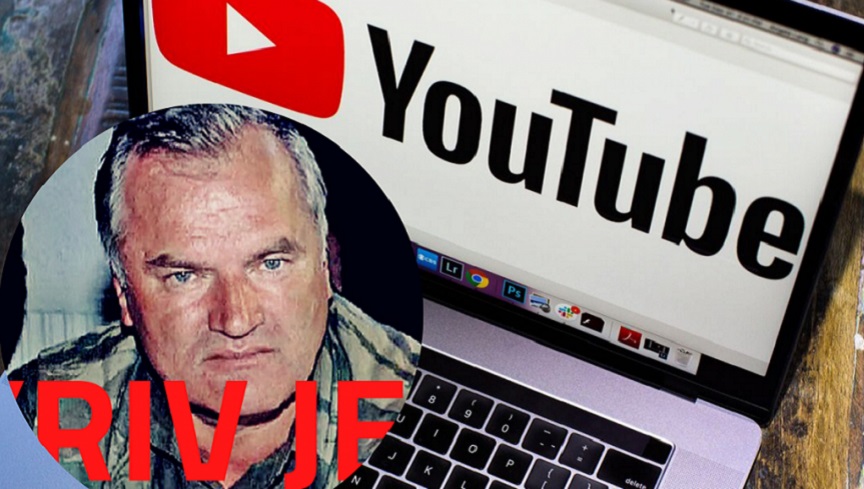 Ratko Mladić, pjesma , youtube, uklonjena