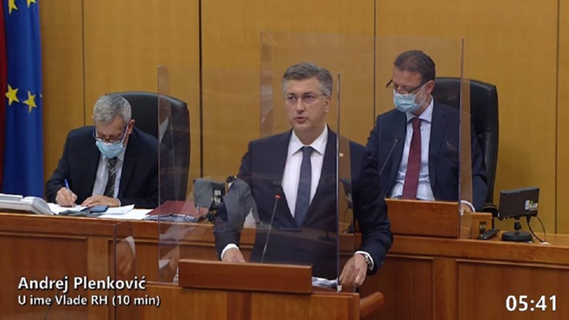 Andrej Plenković u saboru branio Vili Beroša i svađao se s oporbom