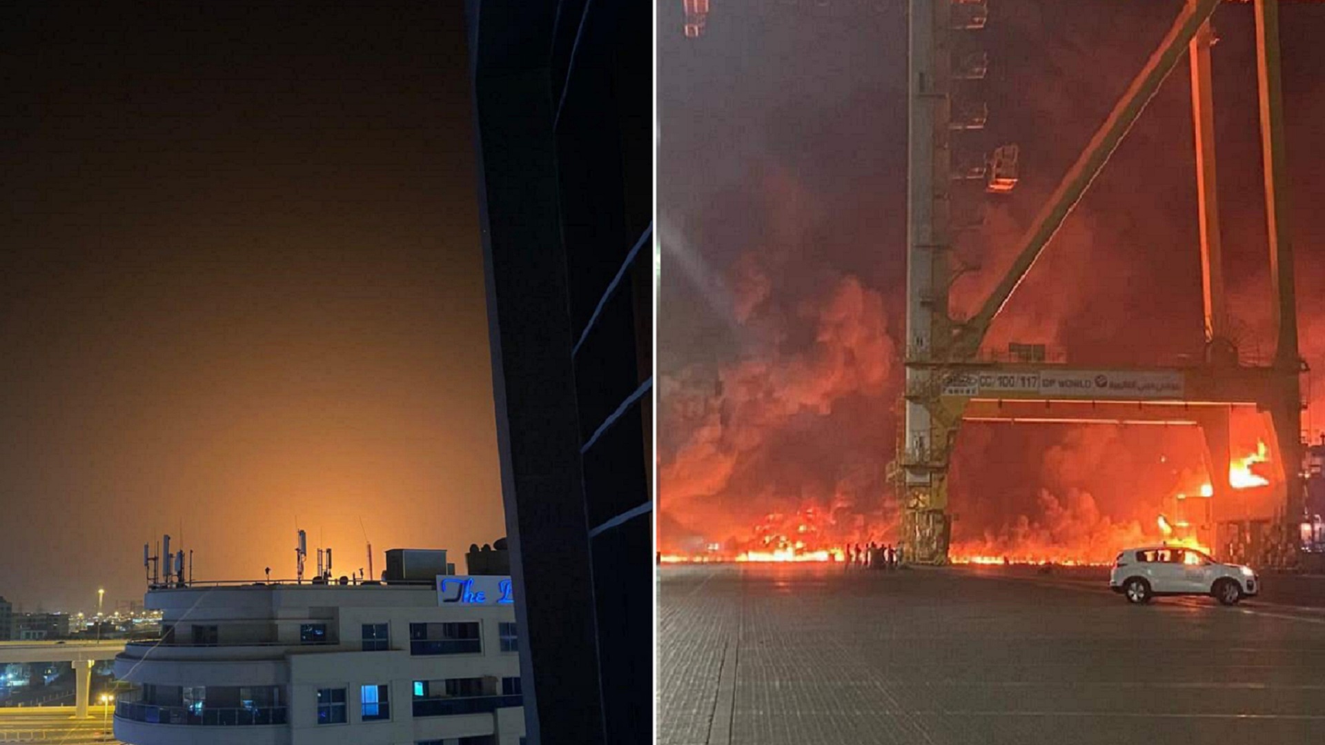 Eksplozija, Dubai