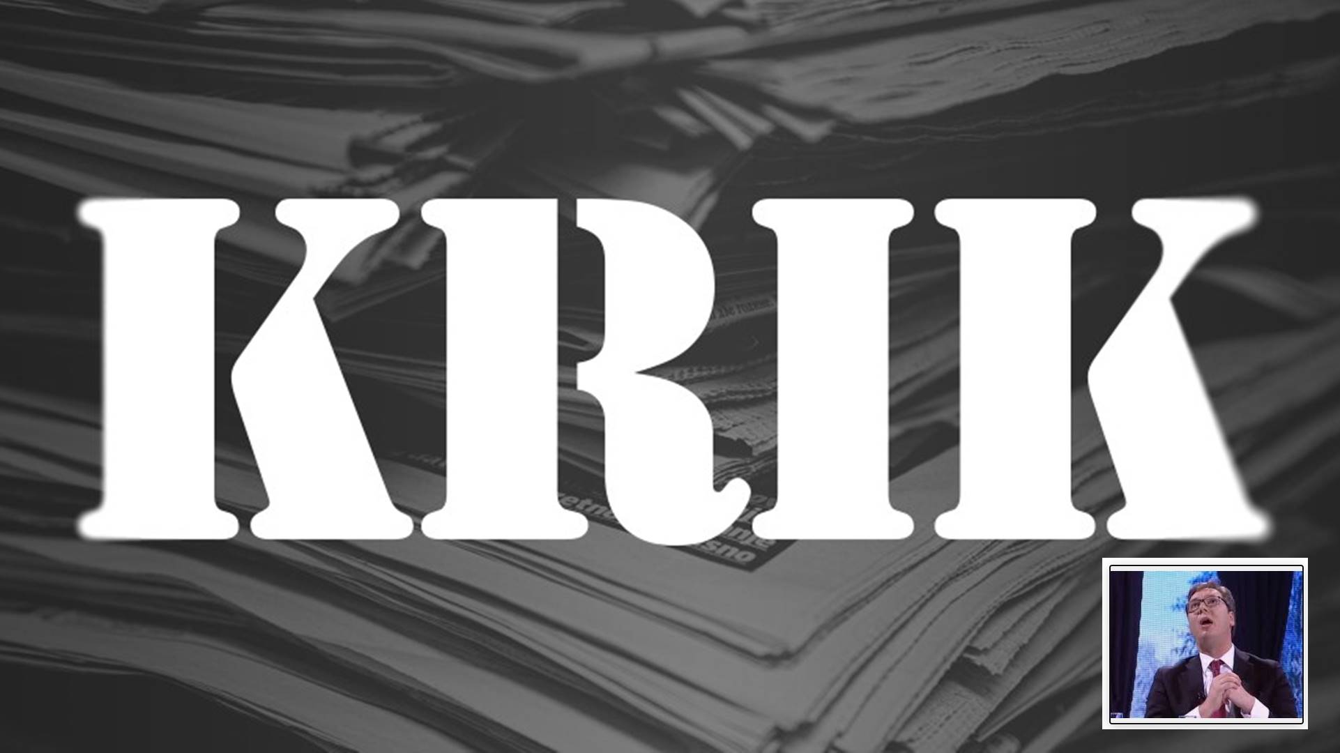 Serbia’s Pro-Government Tabloids Again Target Independent KRIK