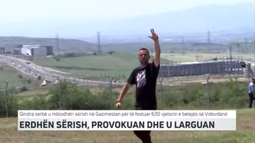 Kosovo, Podgoričanin, Risto Jovanović, pritvor