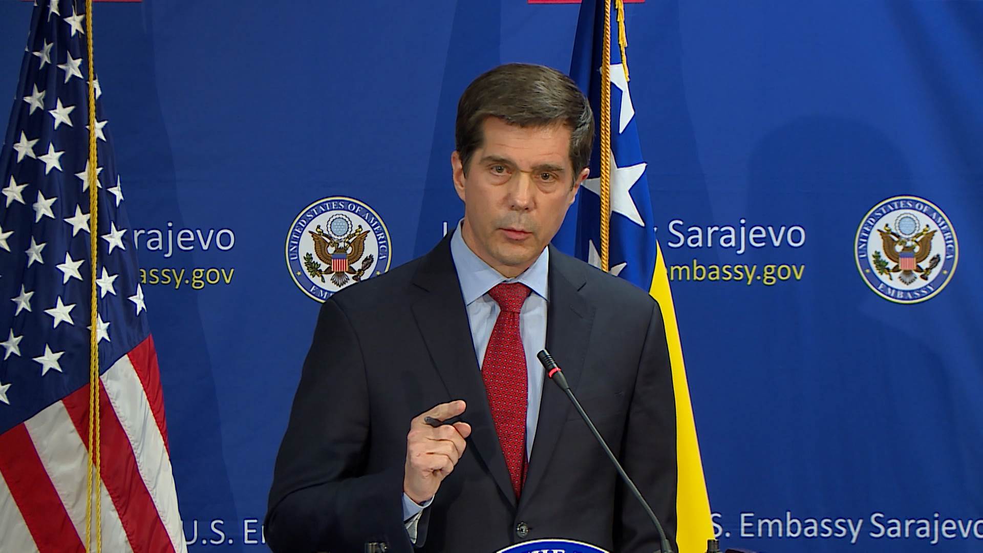 Ambasada SAD u BiH: Neprihvatljive pretnje u vezi sa raspadom države