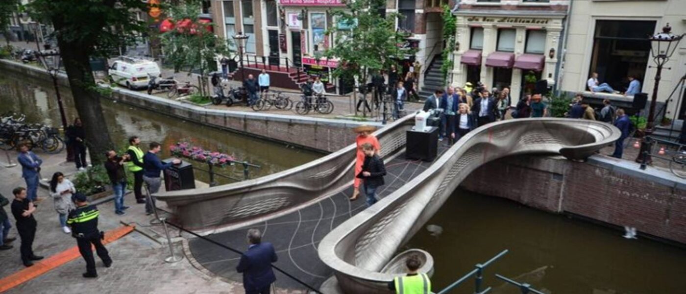 U Amsterdamu postavljen prvi most na svijetu napravljen uz pomoć 3D štampača