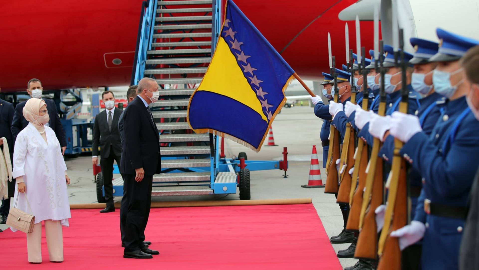 Erdoğan arrives in Bosnia as part of the mini-Balkans tour