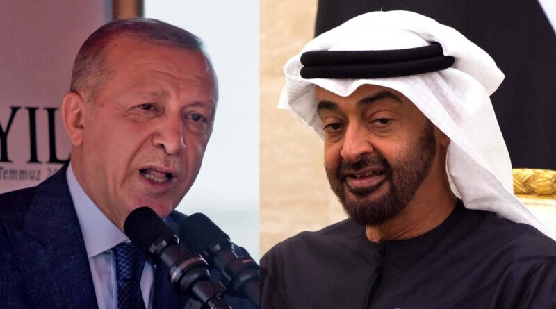 Turkish president discusses bilateral ties with UAE Crown Prince