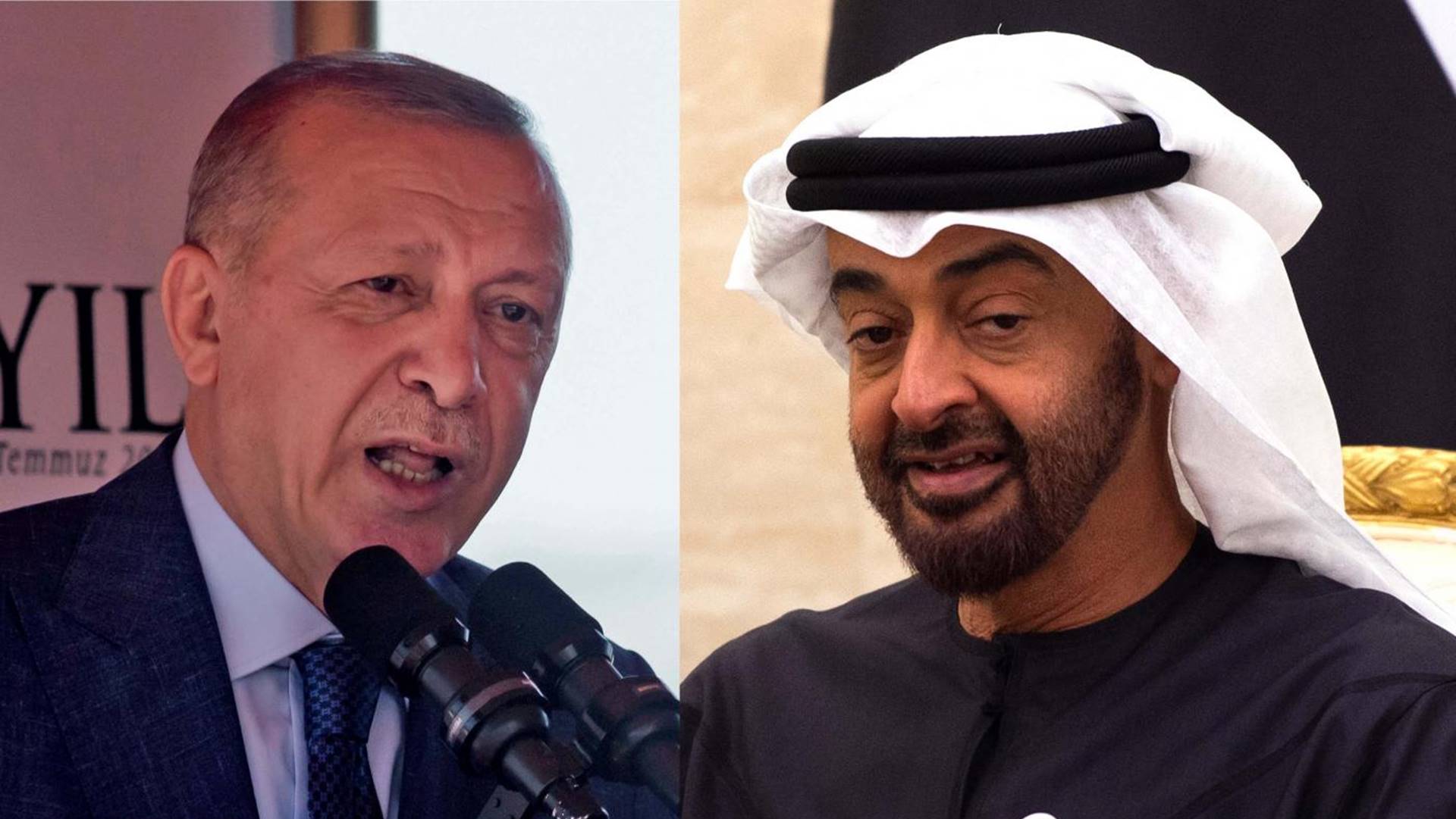 Turkish president discusses bilateral ties with UAE Crown Prince