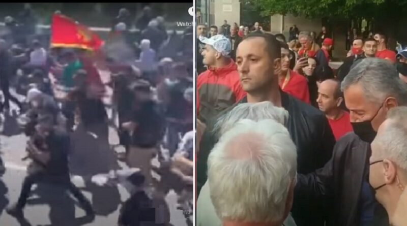 Cetinje, sukobi, policija, demonstranti, Milo Đukanović, barikade, Joanikije,