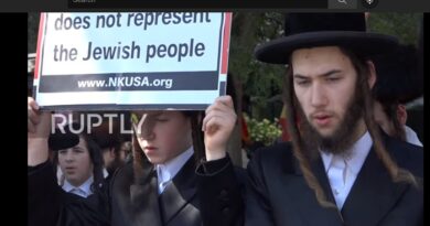 Ortodoksni jevreji, protest, New York, Palestina, Izrael