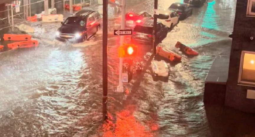 Padavine, New York, poplave