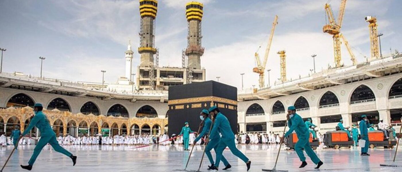 Makkah’s Grand Mosque disinfected and sterilized ten times a day
