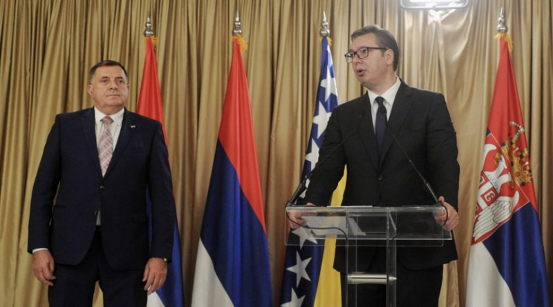 Vučić, Dodik, sankcije, EU, SAD