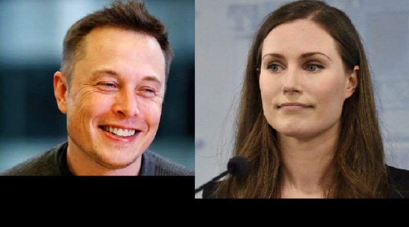 Elon Musk, Sanna Marin, Finska