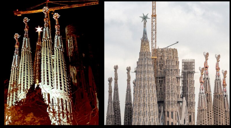 Sagrada Familia, Antonio Gaudi, Barcelona, otvorena, katedrala