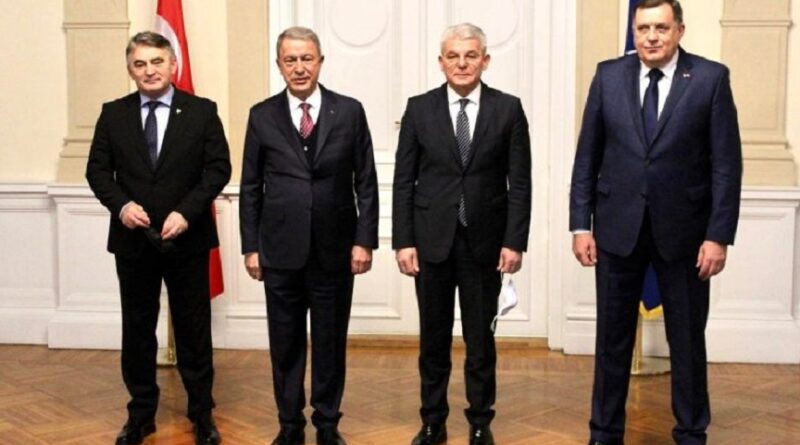 Turska, ministar odbrane, Akar, zvanicna posjeta, BiH; predsjedništvo, Dodik
