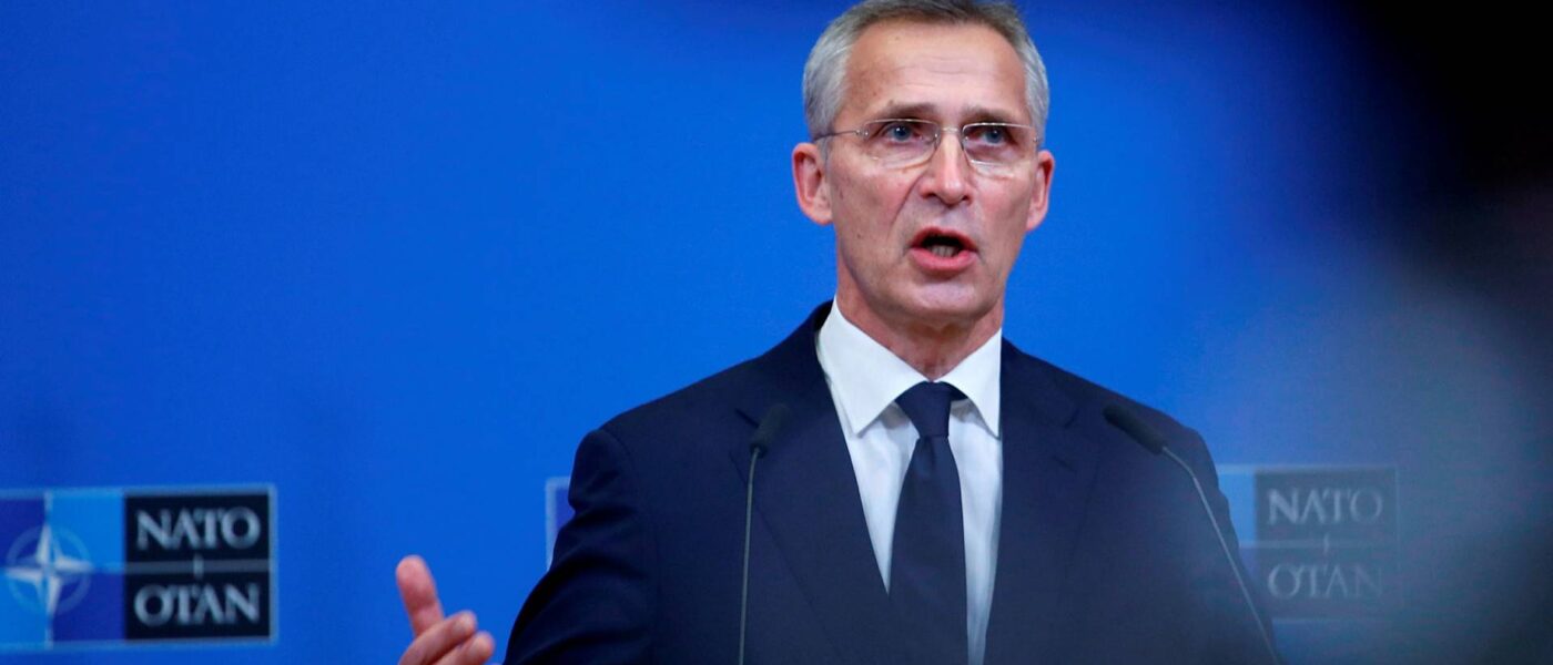 Russia is ‘a power in decline’ but still poses a military threat, NATO chief says
