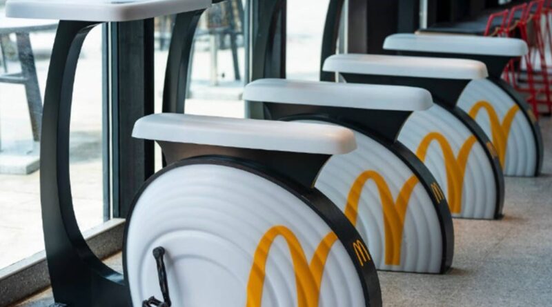 Kineski McDonald‘s postavlja ‘stolne bicikle‘ u svoje restorane