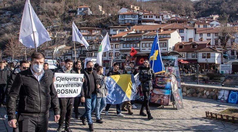 Kosovo, marš-podrške, Prizren, BiH