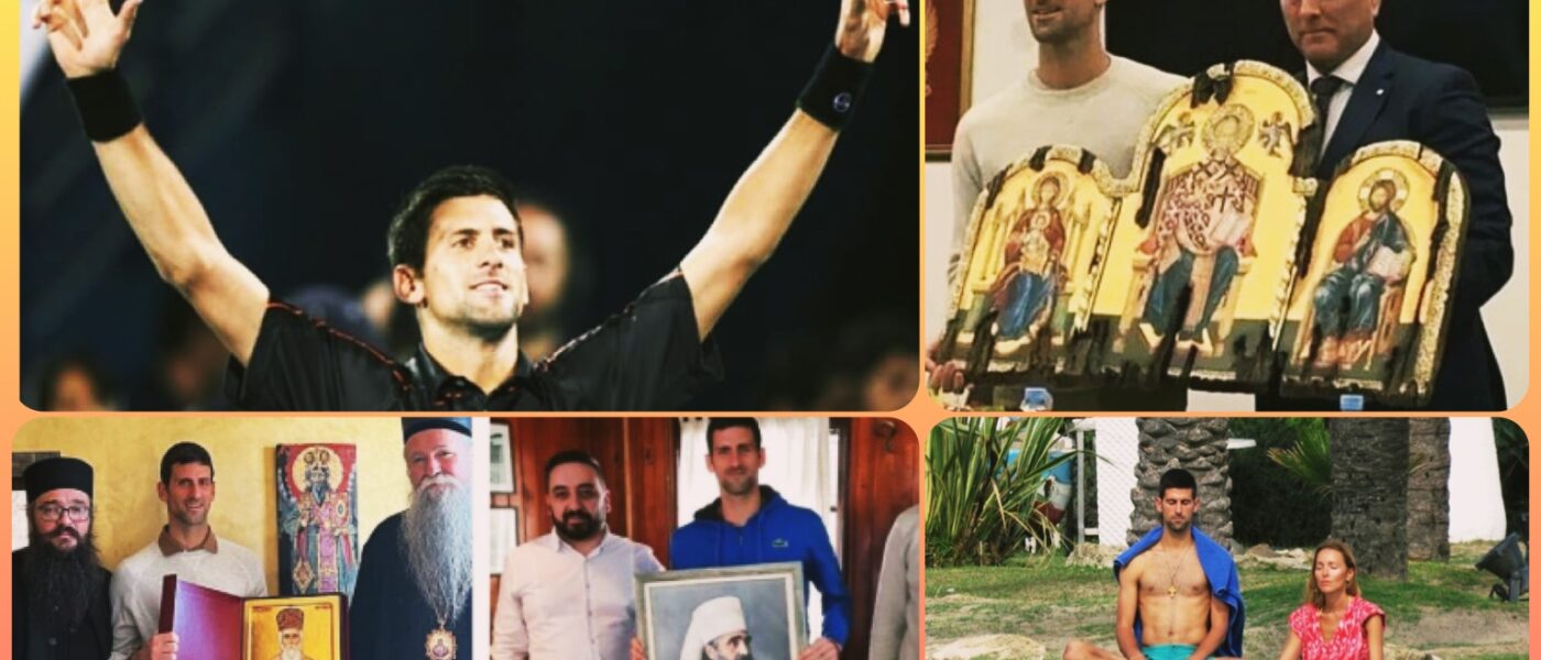 Novak Djokovic, Srpski svet, ikone, Budva, Veseli se srpski rode, Oj Kosovo