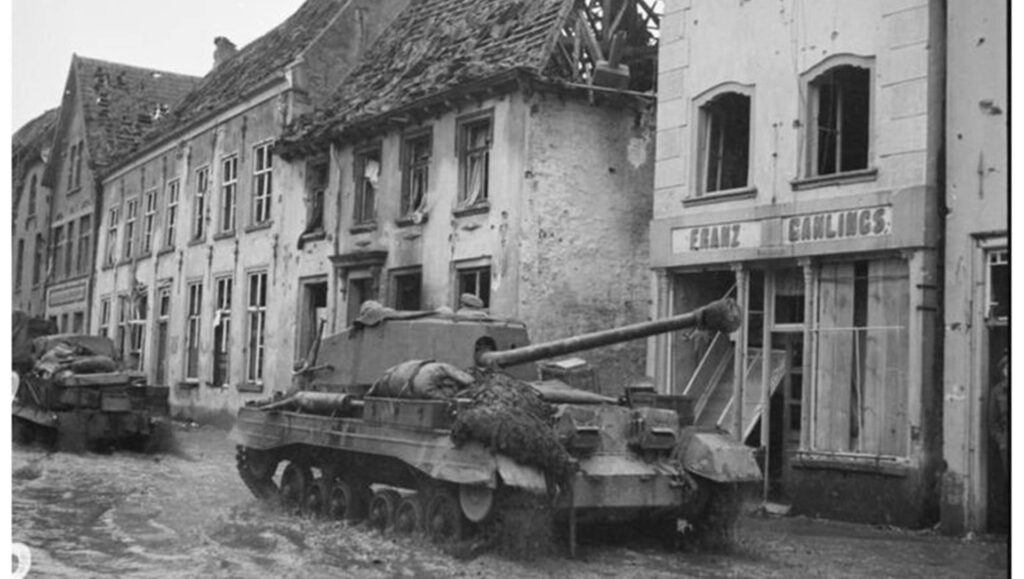 On February 8, 1945, German engineers blew the sluice gates at Wylermeer