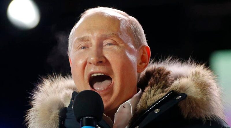 Putinov nasilnički stav prema Ukrajini, ne smatra je pravom državom