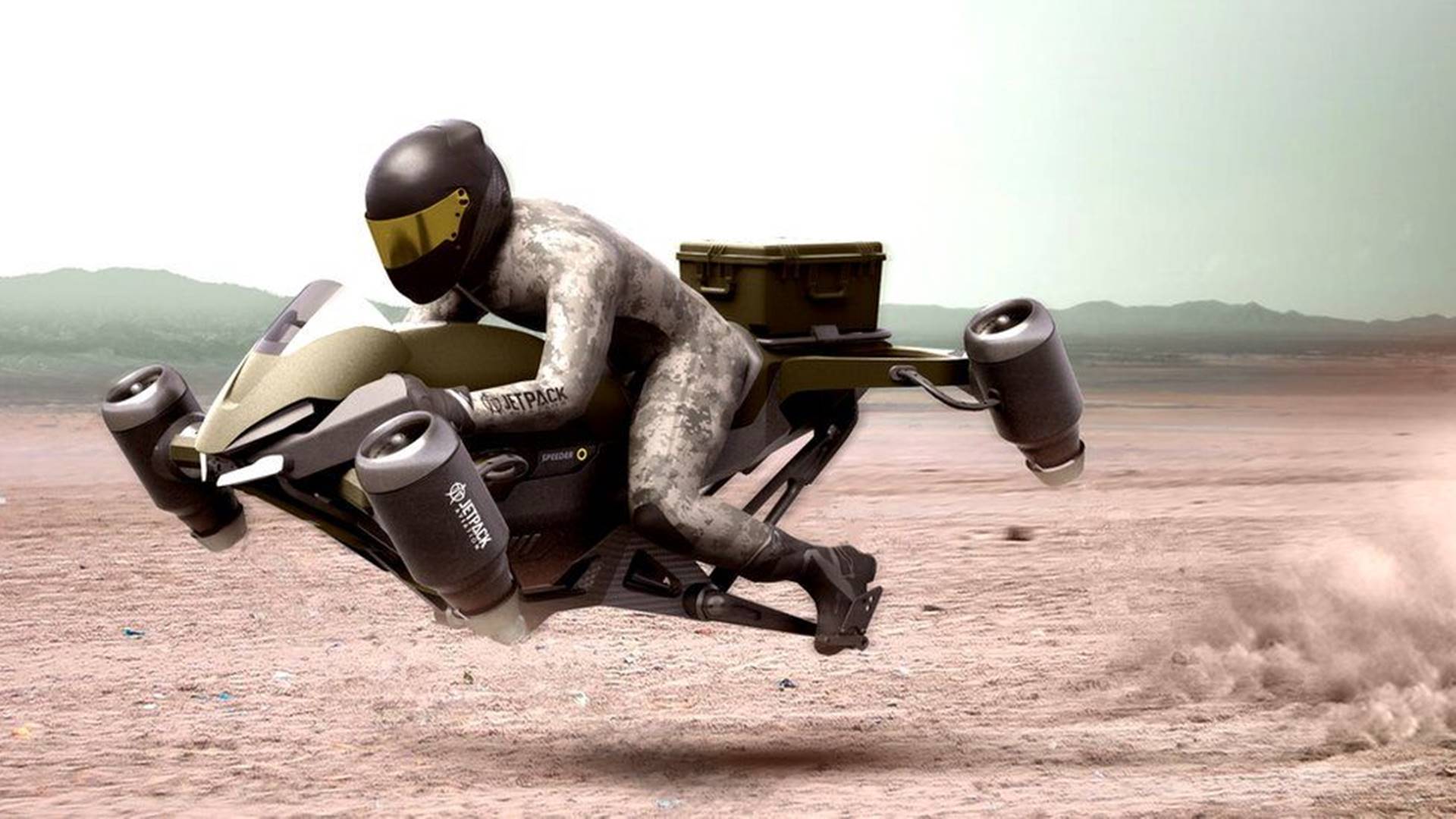 How a jetpack design helped create a flying motorbike