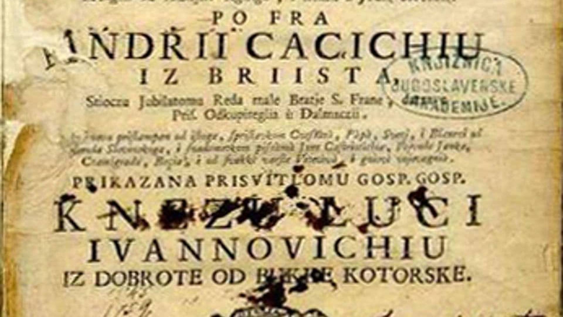 Crna Gora: Dokument iz 1455. pokazuje jasno ko je bio Srbin a ko ne