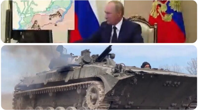 Rusija, Ukrajina, Donbas