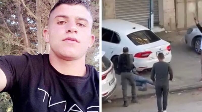 Ammar Mufleh, Palestinac, mladić, ubijen, izraelski policajac