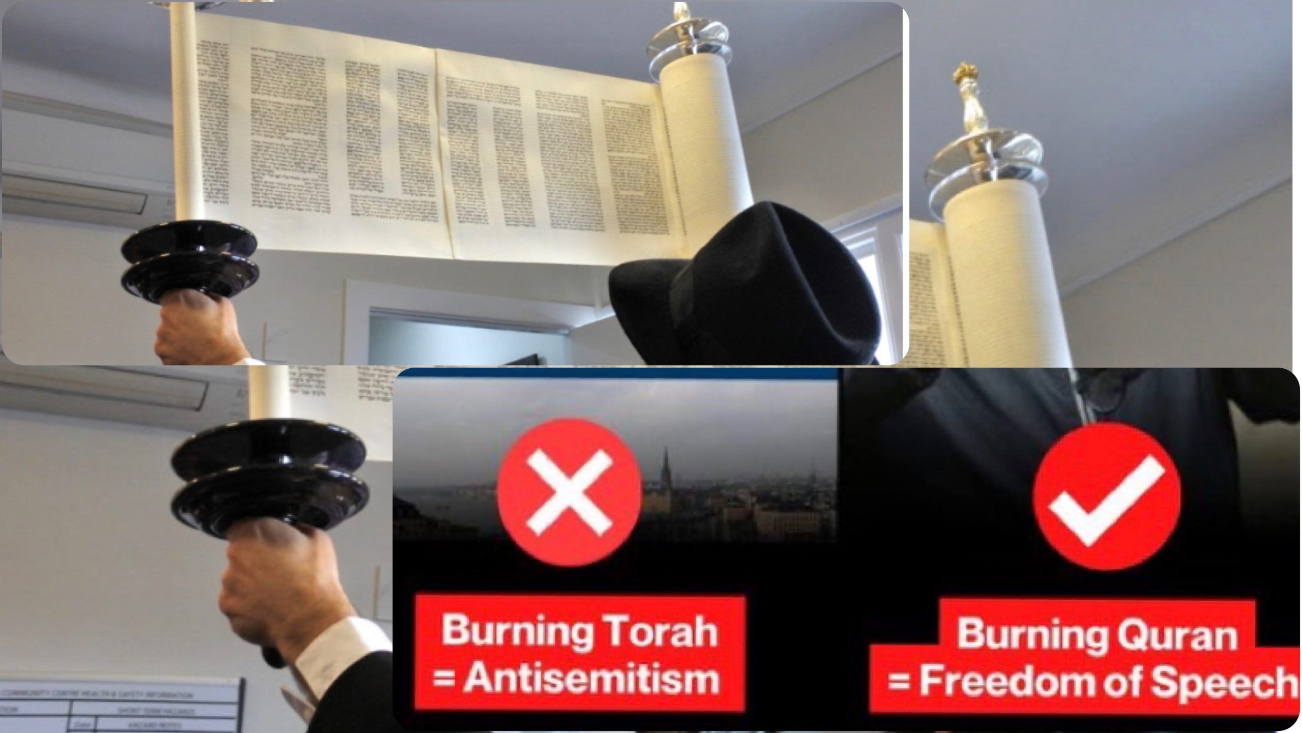 Švedska, spaljivanja Kurana, Tora, Izrael, protesti, dvostruke standardi, sloboda govora, govor mržnje