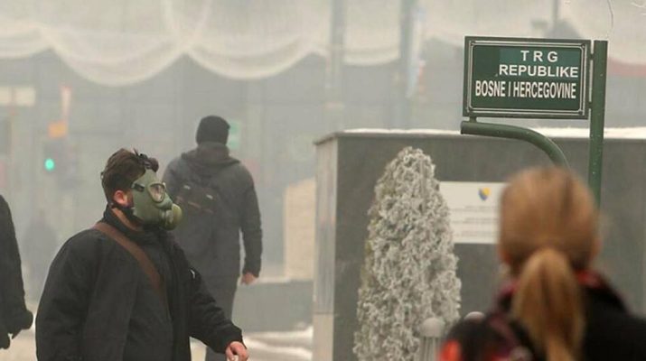UGROŽENO ZDRAVLJE: U Sarajevu i Zenici jutros nezdrav zrak