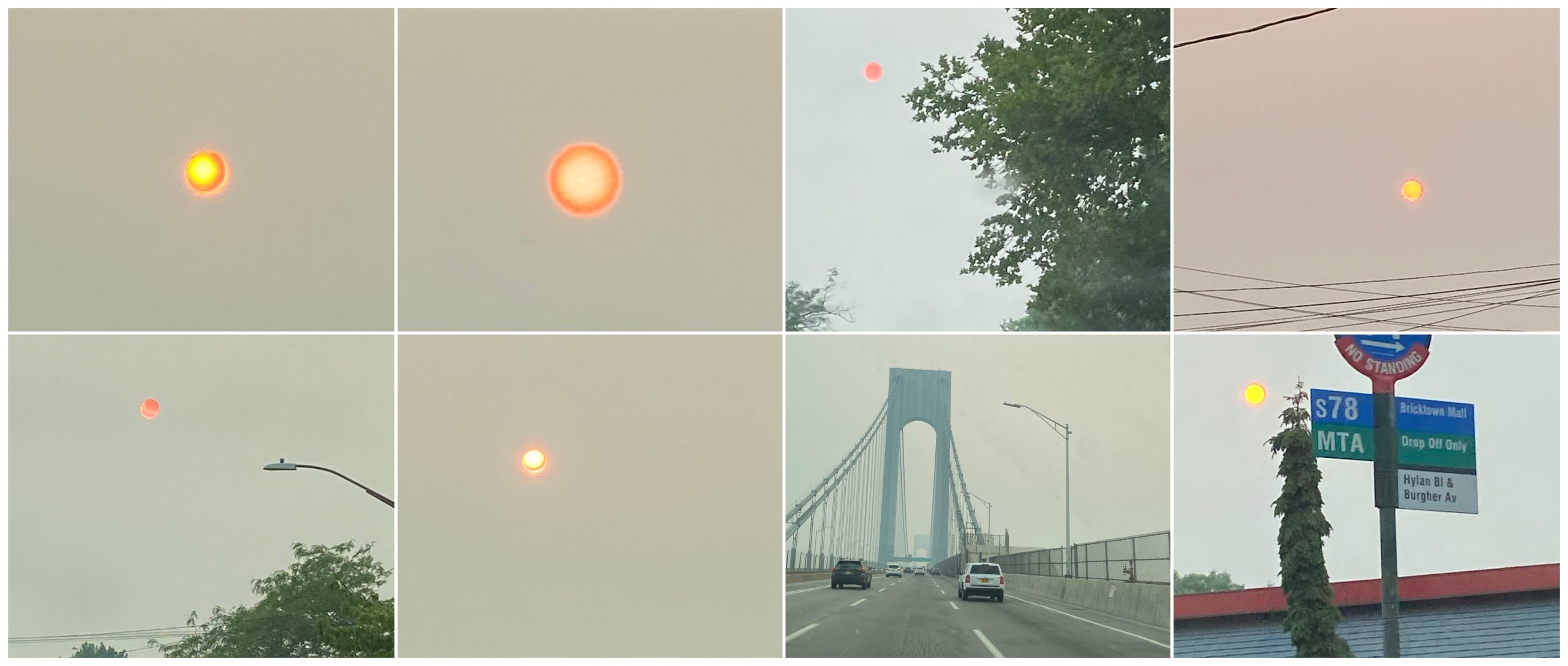 New York, požari, Kanada, zagađenje zraka