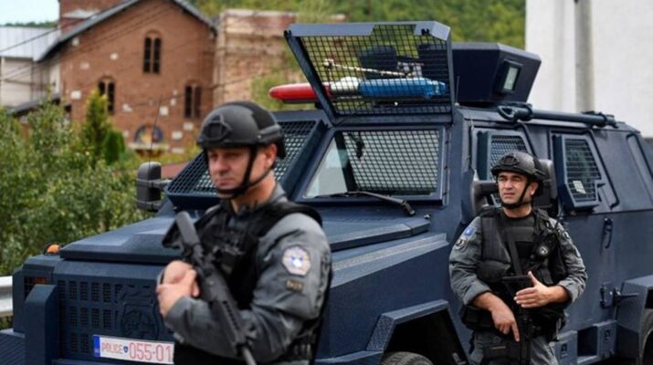 Kosovo police found dangerous objects
