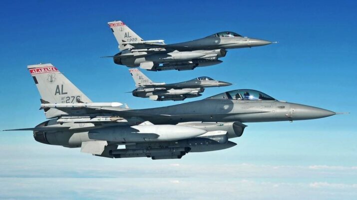 Opomena rušiteljima Ustava: SAD avioni F-16 na nebu BiH