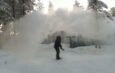 VIDEO: U Finskoj kipuća voda mrzne istog trenutka