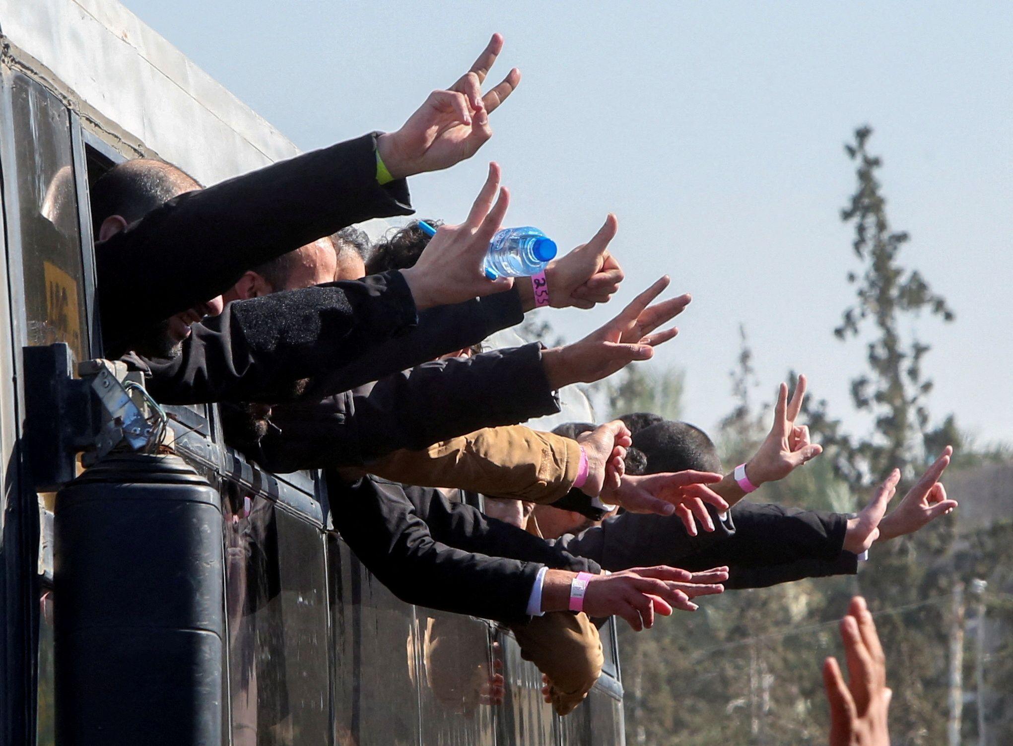 palestinski zatvorenici, oslobođeni palestinci